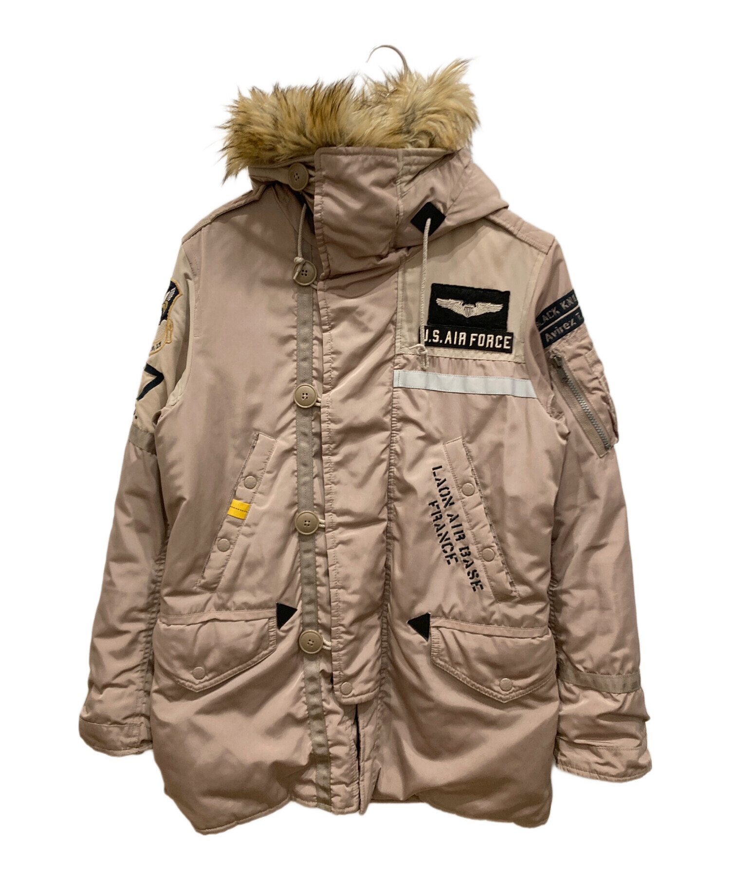 中古・古着通販】AVIREX (アヴィレックス) N-3B BLACK NIGHTS ベージュ