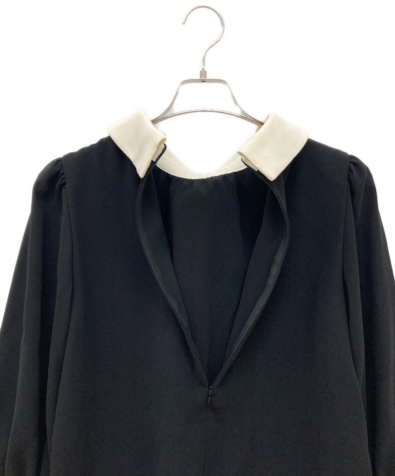 中古・古着通販】M'S GRACY (エムズグレイシー) 白襟ロングブラウス