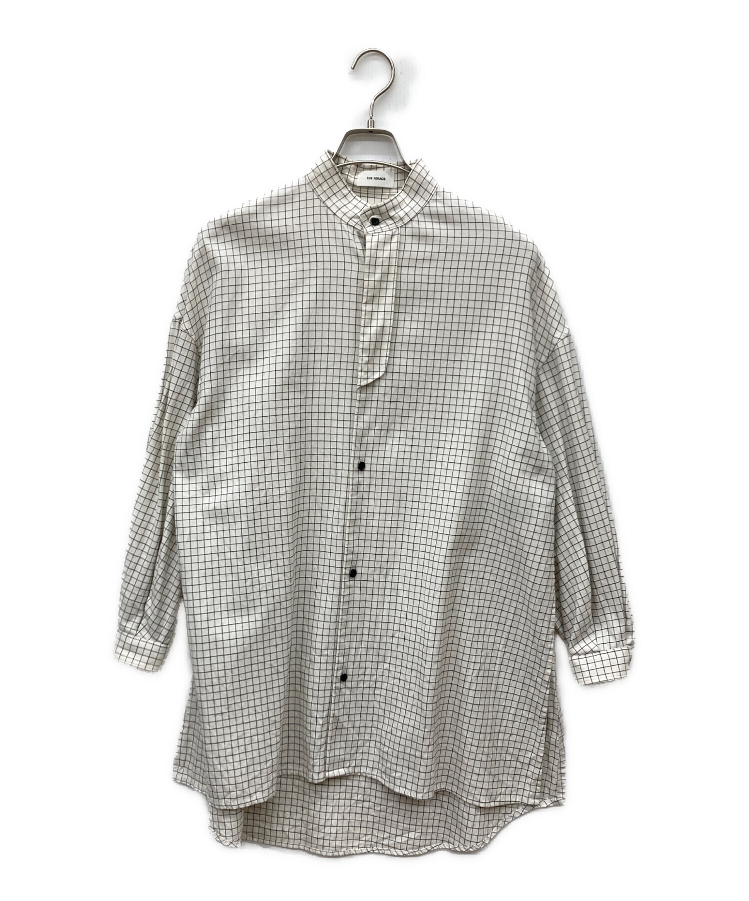 中古・古着通販】THE RERACS (ザ リラクス) ロングチェックシャツ