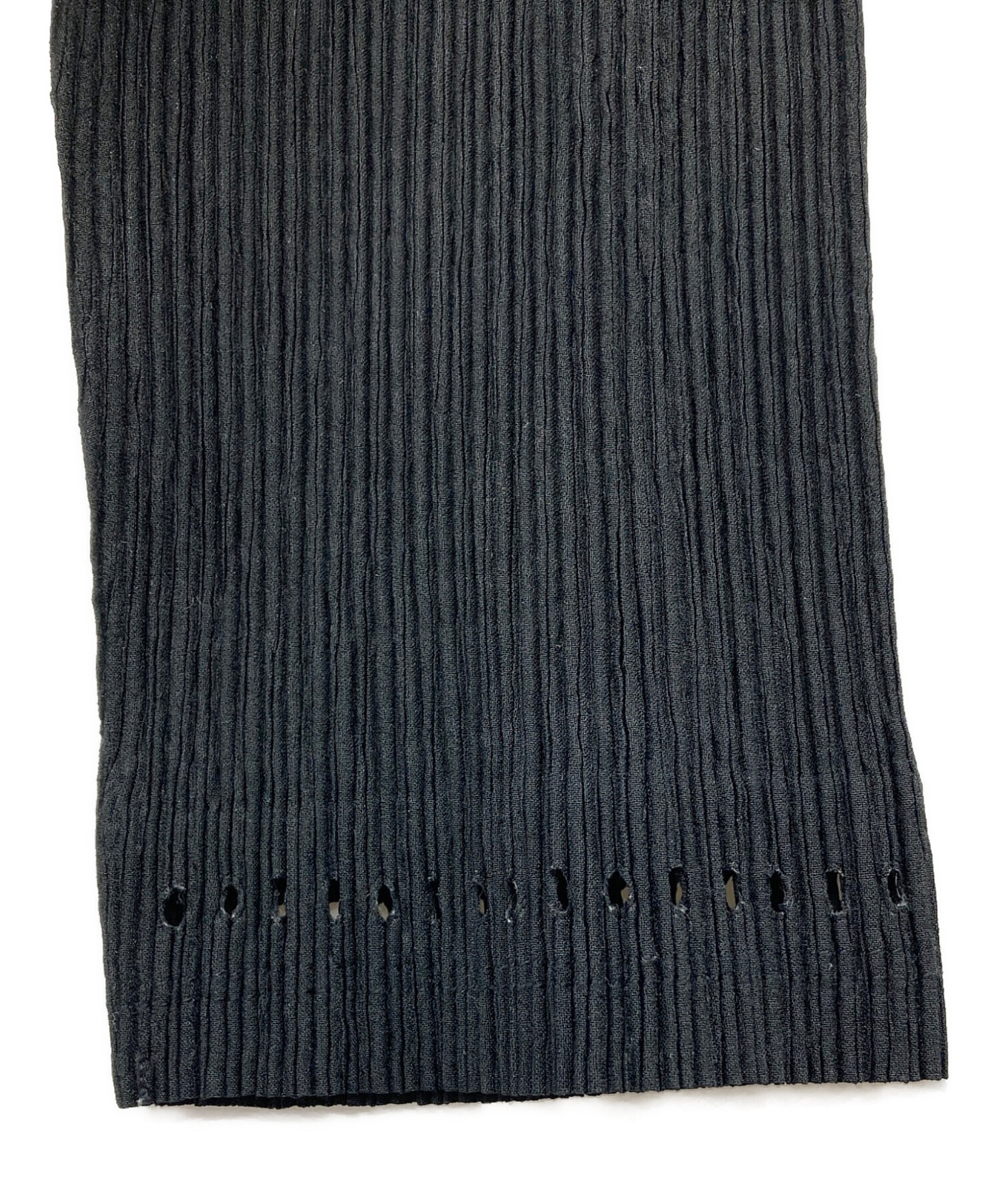 中古・古着通販】ISSEY MIYAKE (イッセイミヤケ) ハイネックプリーツ