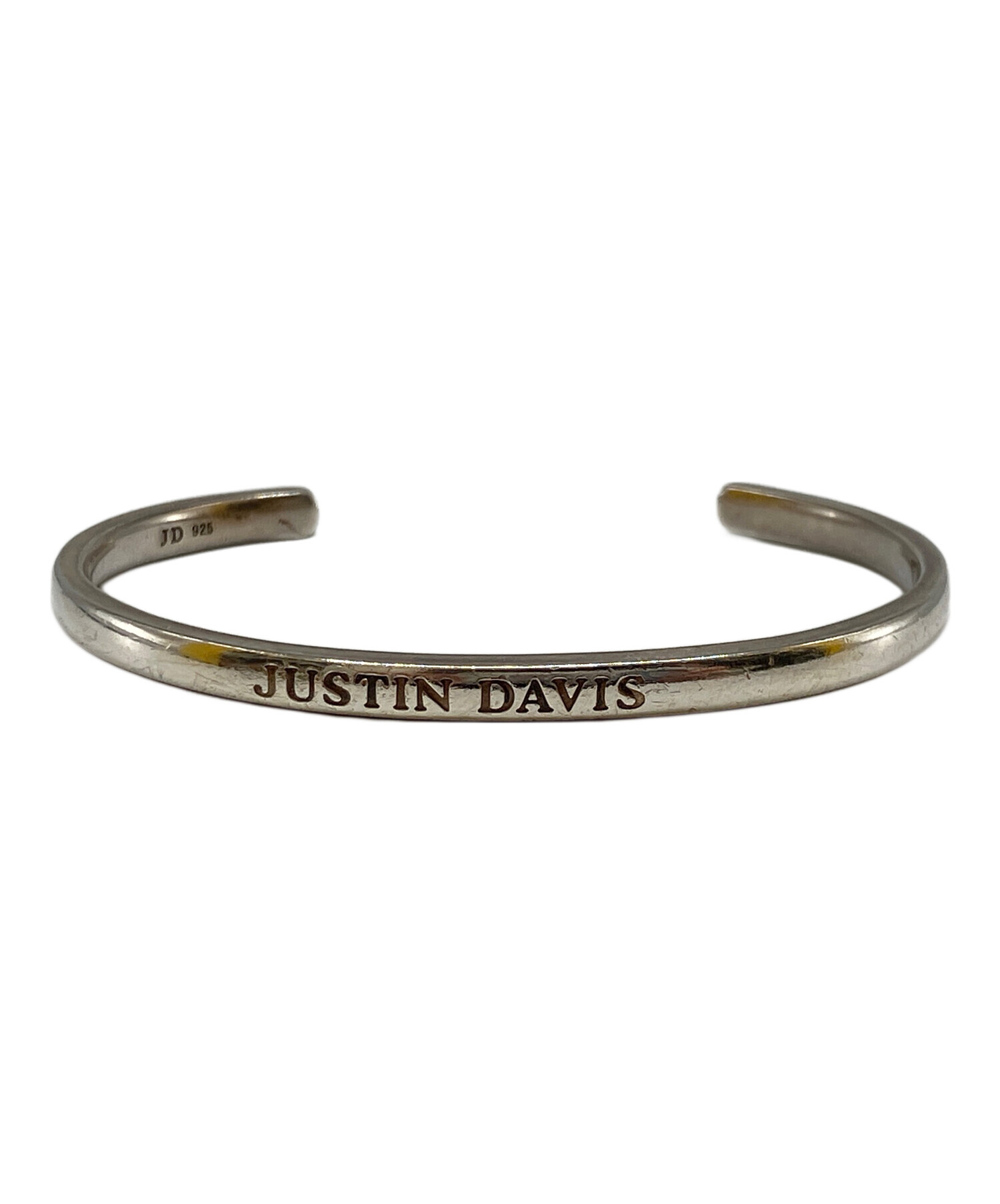 中古・古着通販】JUSTIN DAVIS (ジャスティンデイビス) ロゴバングル