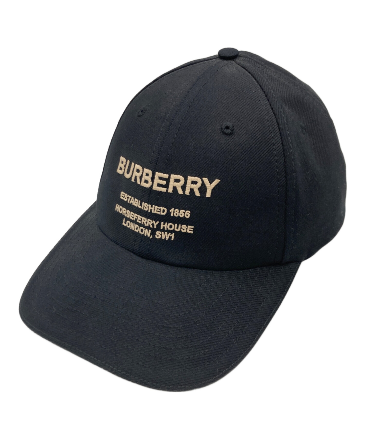 中古・古着通販】BURBERRY (バーバリー) キャップ ブラック｜ブランド