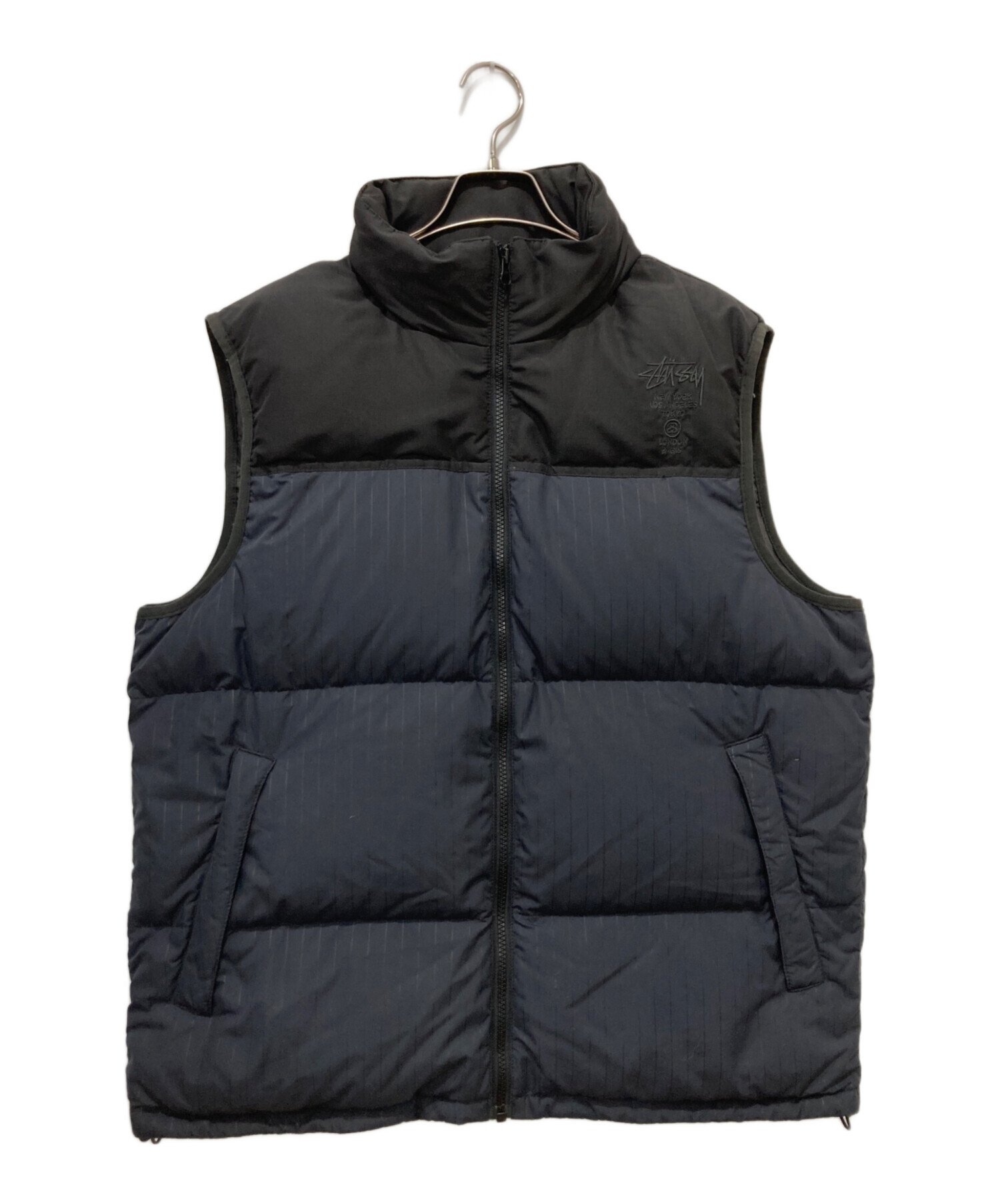 中古・古着通販】stussy (ステューシー) ワールドタグ ダウンベスト