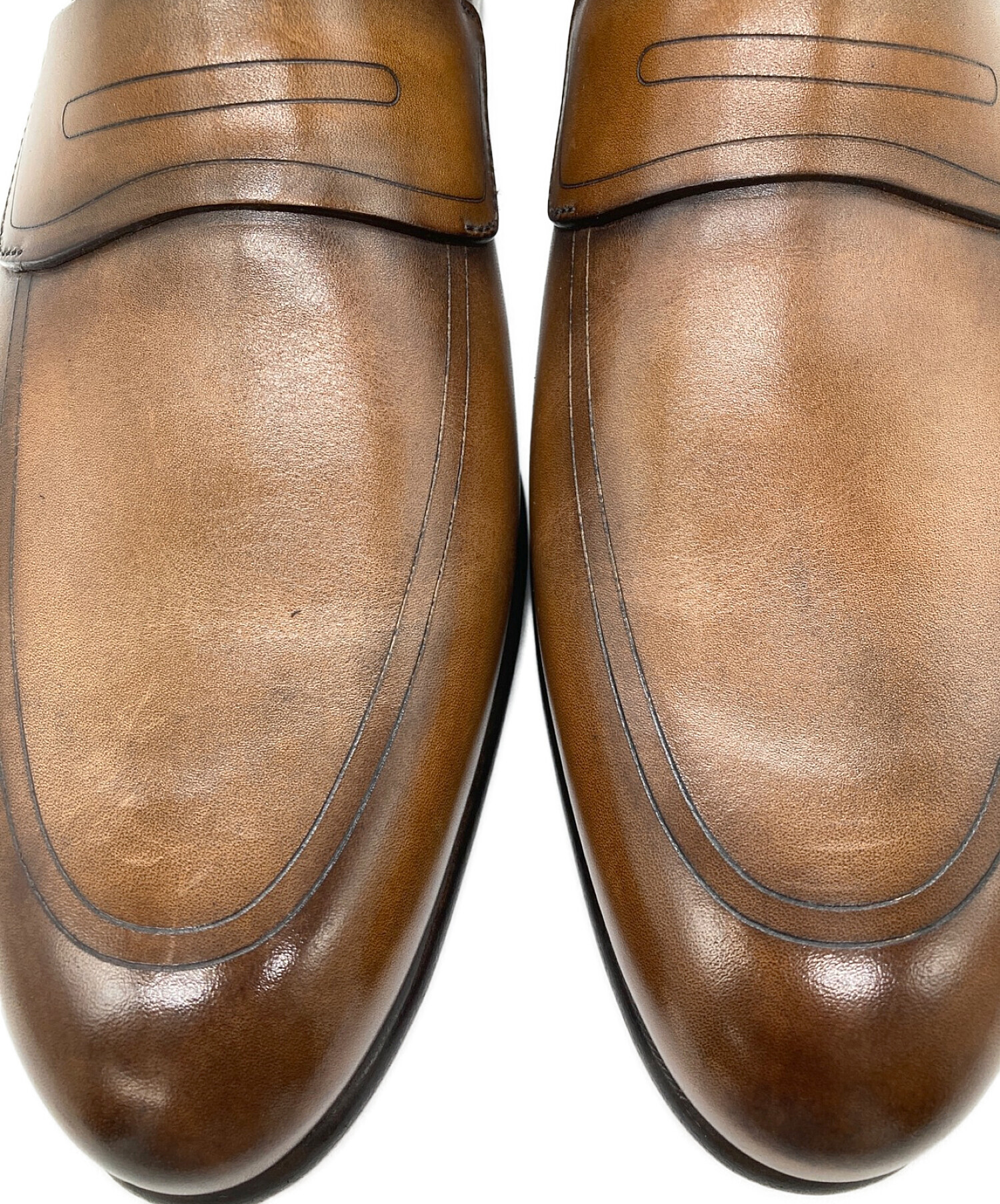 中古・古着通販】Berluti (ベルルッティ) ブリュレ ガレ ローファー