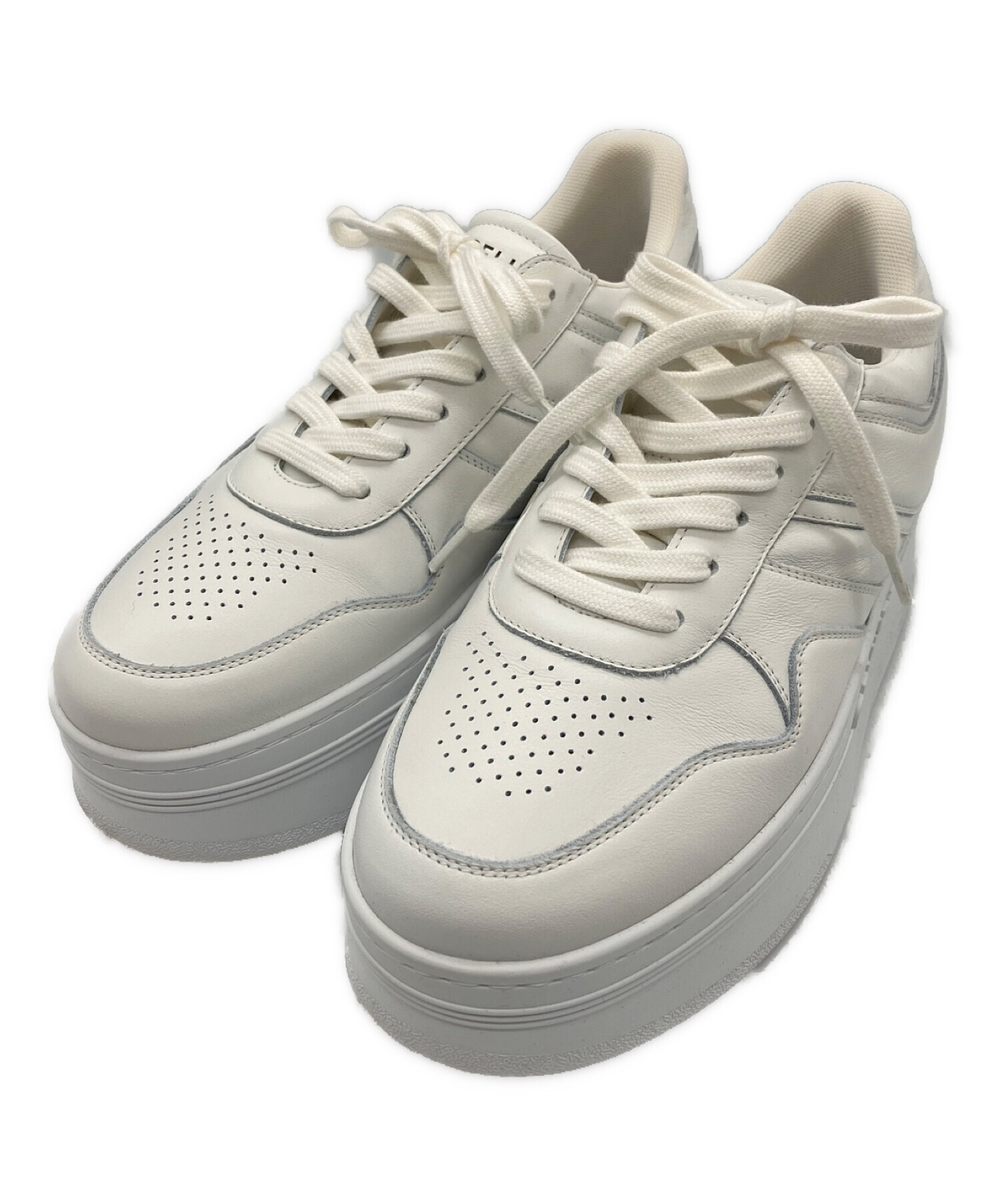 中古・古着通販】CELINE (セリーヌ) ブロックスニーカーウェッジアウト