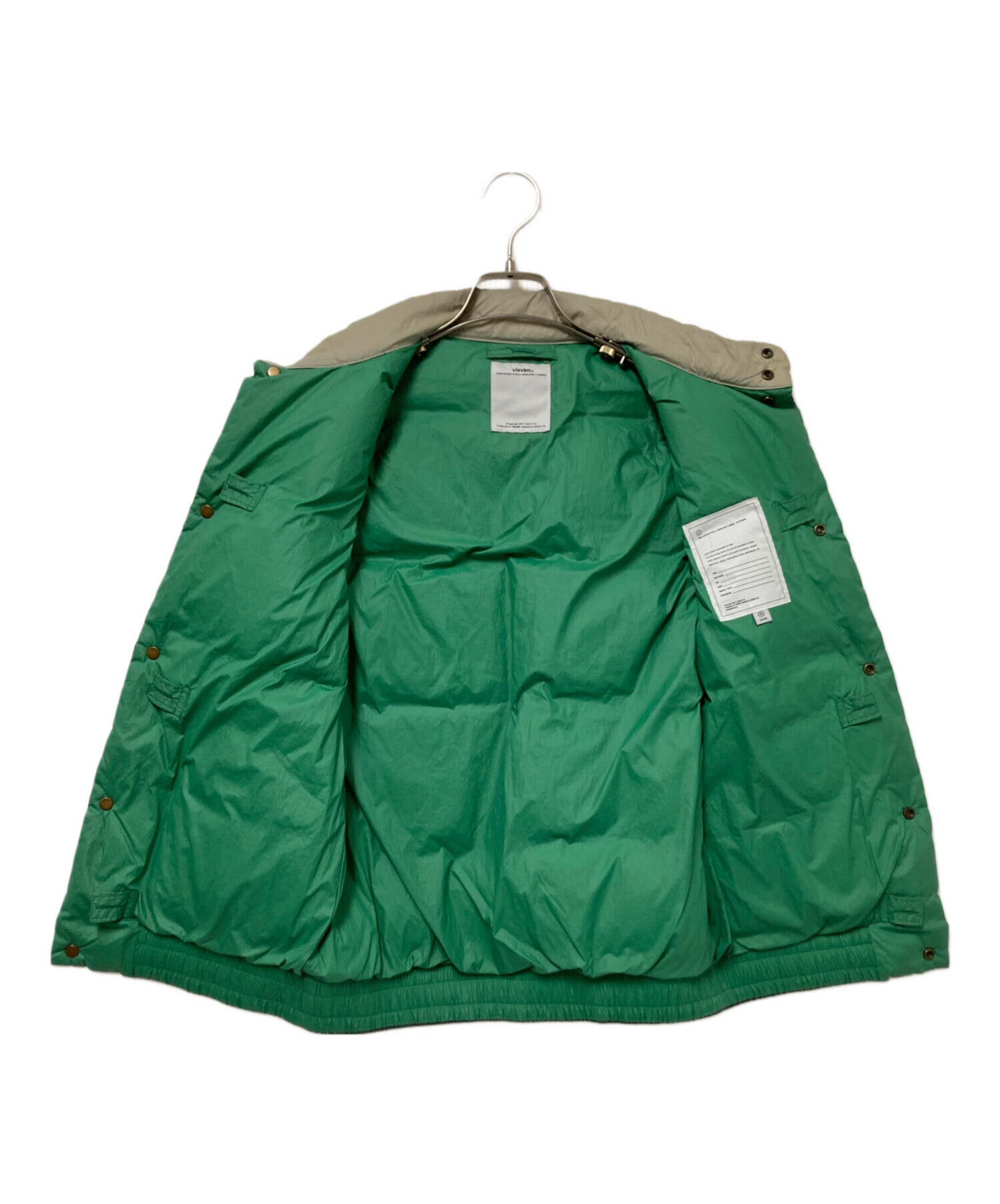 中古・古着通販】VISVIM (ビズビム) INSULATOR DOWN VEST ブルー