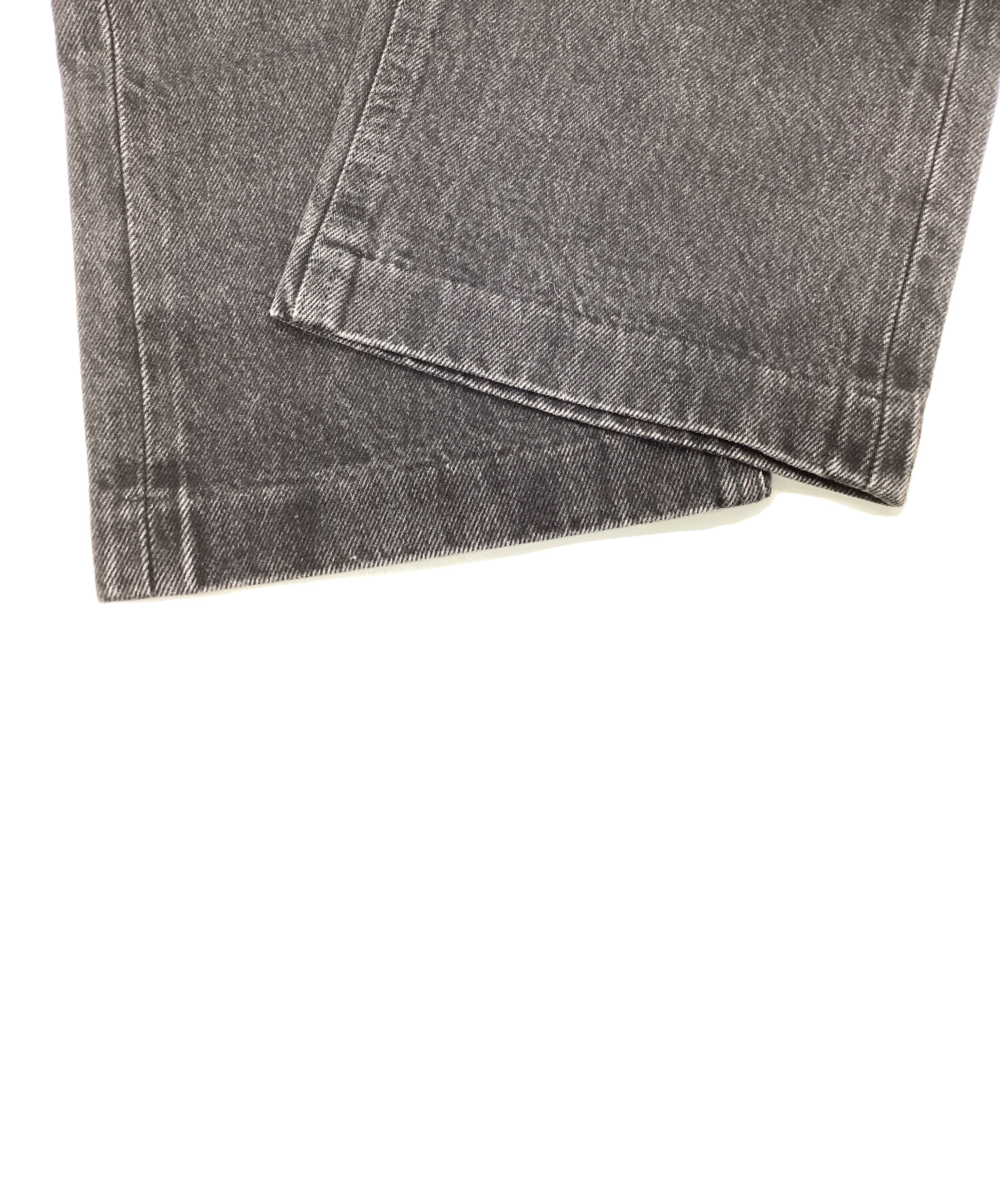 中古・古着通販】THE SHISHIKUI (シシクイ) BASIC JEANS ブラック