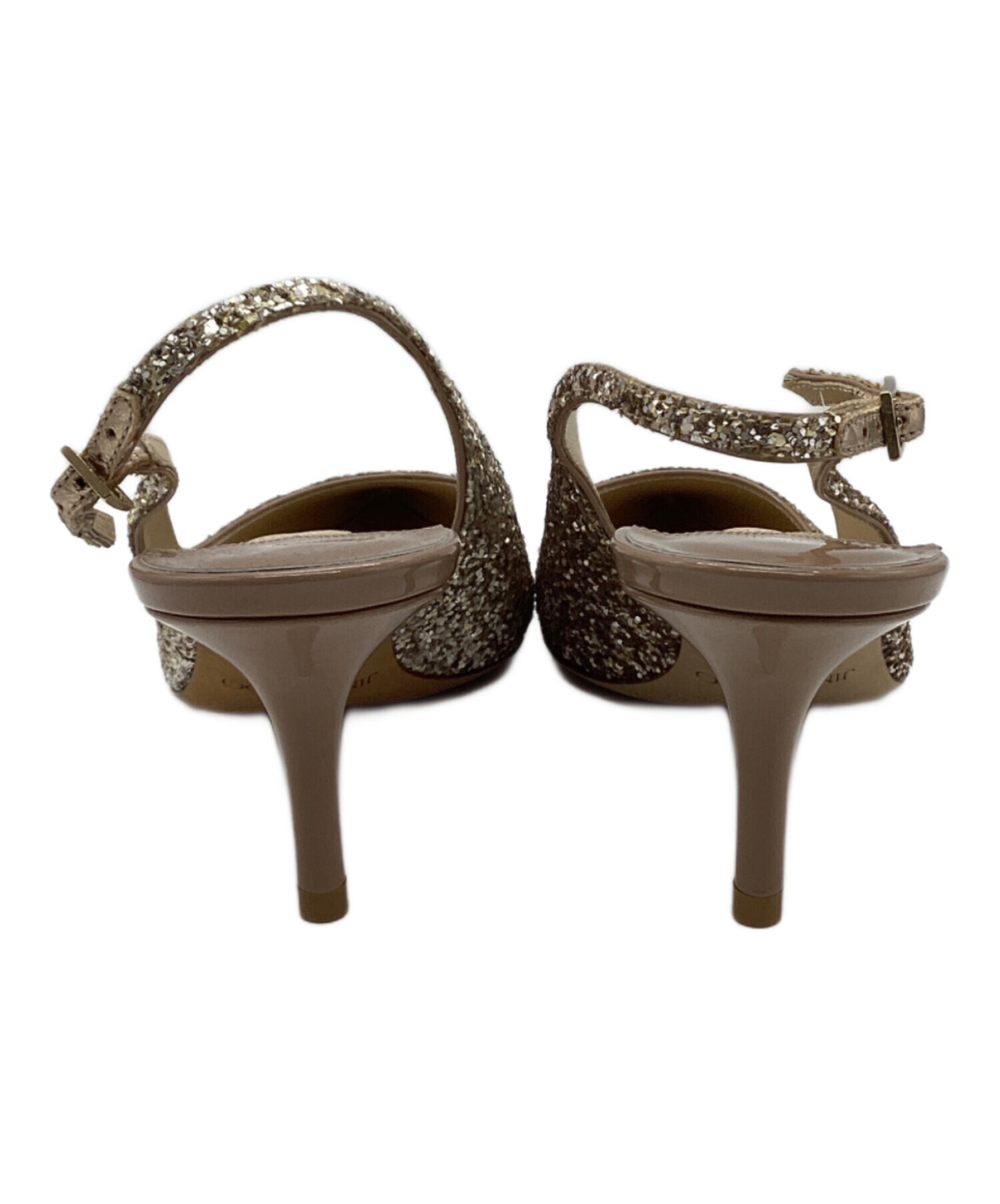 中古・古着通販】JIMMY CHOO (ジミーチュウ) グリッターパンプス