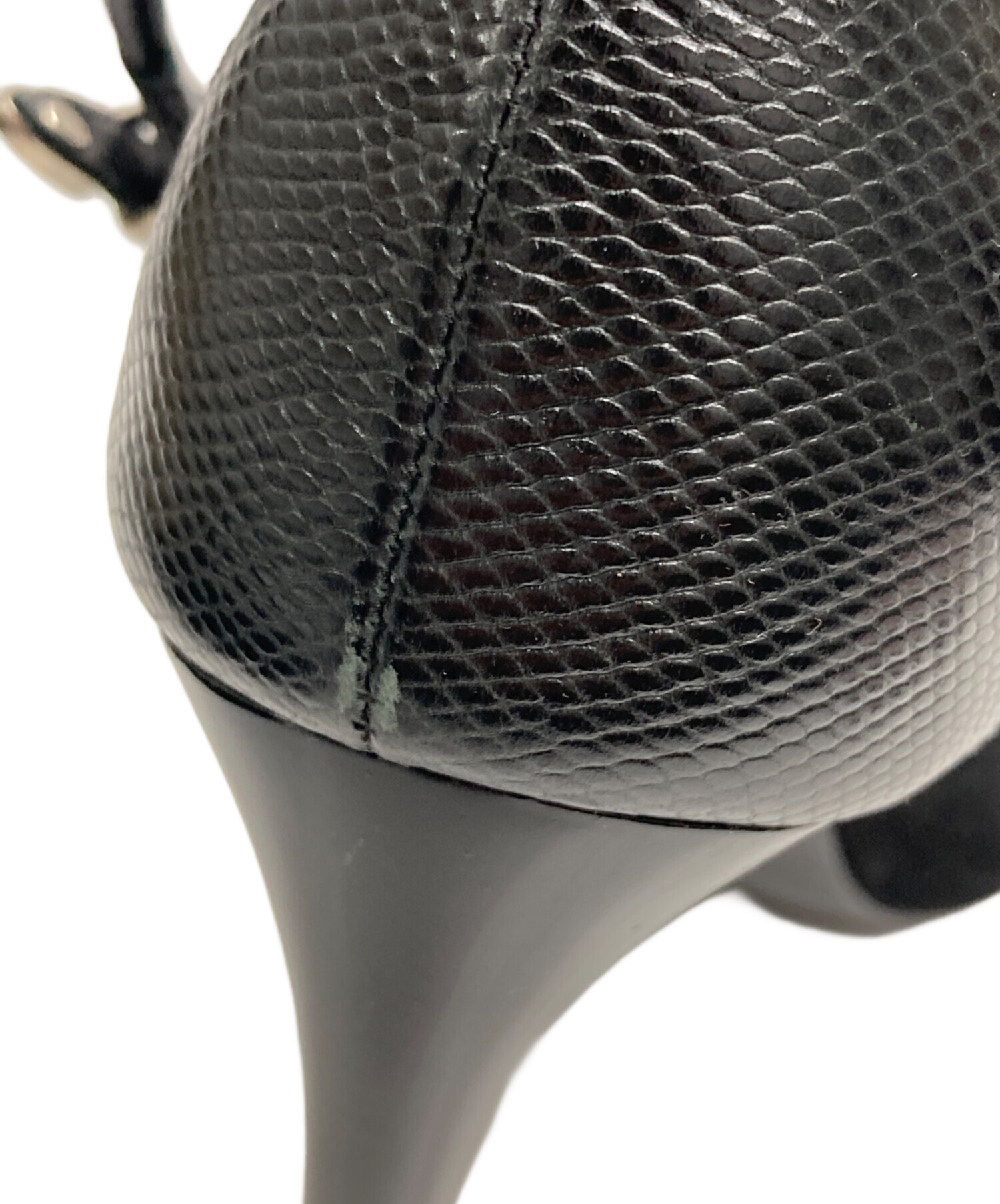 中古・古着通販】TOGA PULLA (トーガ プルラ) ヒールパンプス ブラック