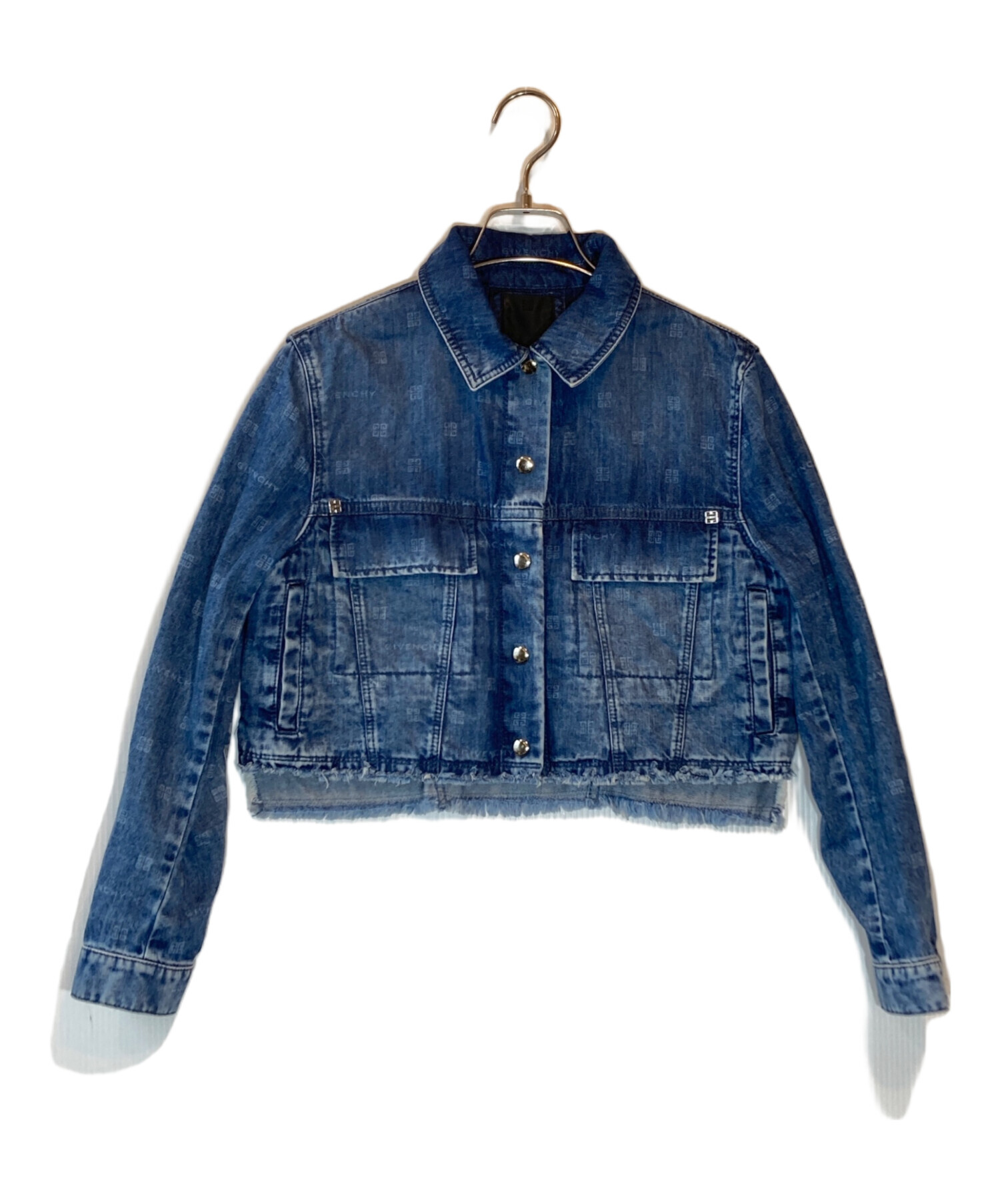 中古・古着通販】GIVENCHY (ジバンシィ) クロップドデニムジャケット