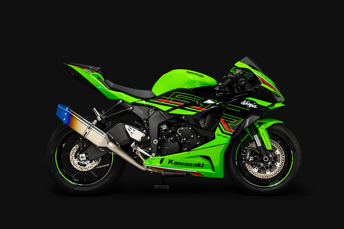 トリックスター / Ninja ZX-6R (24-26)スポーツコンバートマフラーIKAZUCHI