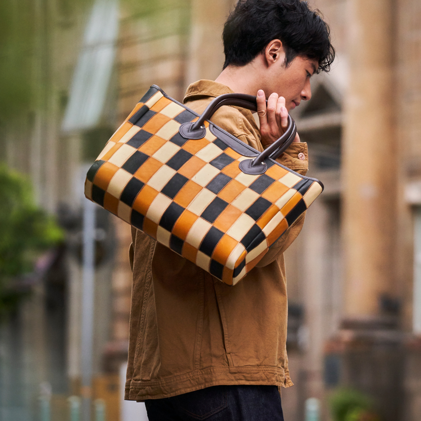 秋冬新作】PANELレザートートバッグから限定カラー登場 – 革・レザー