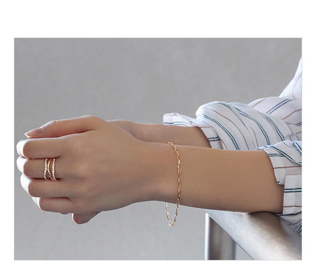 K18イエローゴールドブレスレット(RBL589)|TSUTSUMI（ジュエリーツツミ