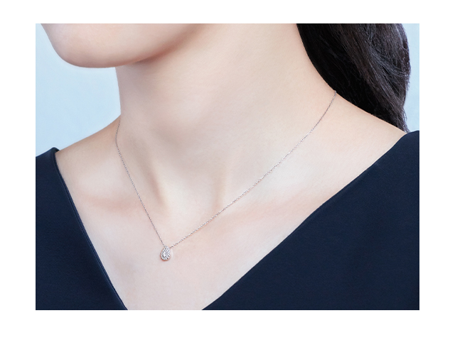 プラチナダイヤモンドネックレス(RPN138-001)|TSUTSUMI（ジュエリー