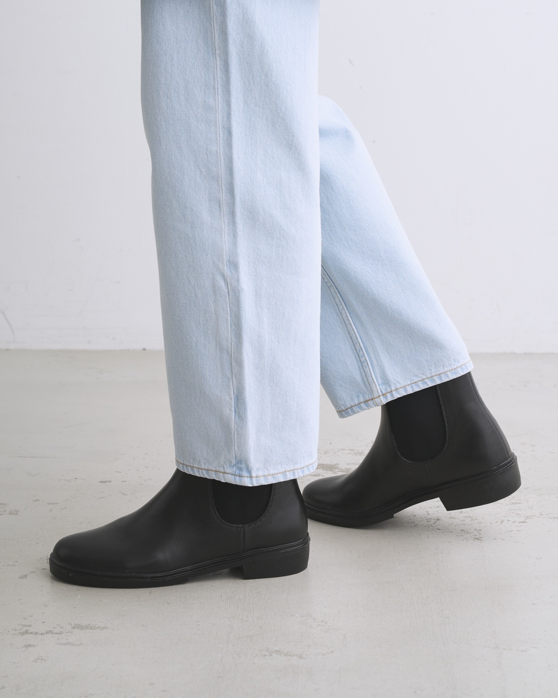 SIDE GORE RAIN BOOTS サイド ゴア レイン ブーツ｜ブラック｜ユニ