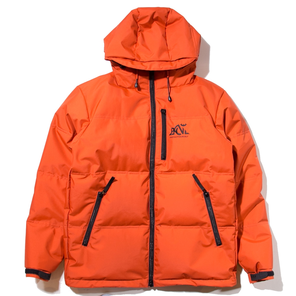 バックチャンネル X ナンガ 3レイヤー フーデッド ダウン ジャケット