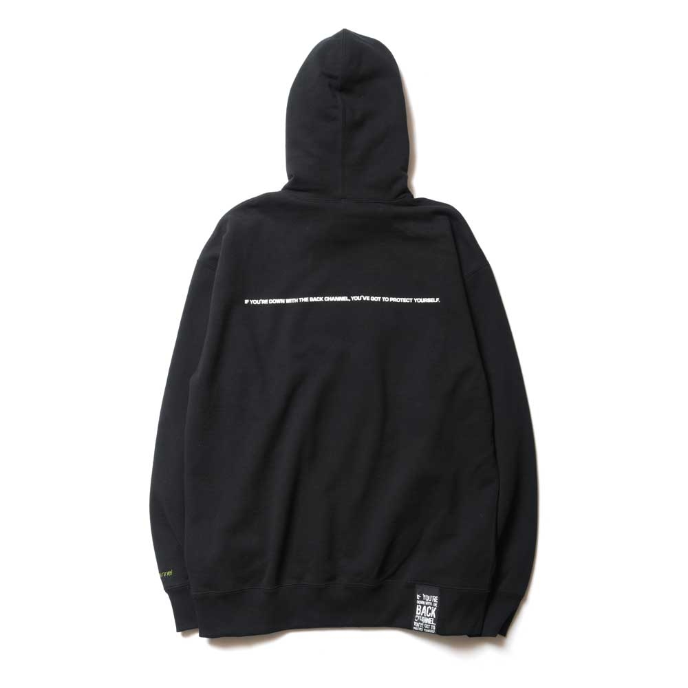 バックチャンネル オフィシャル ロゴ プルオーバー パーカー | BACK