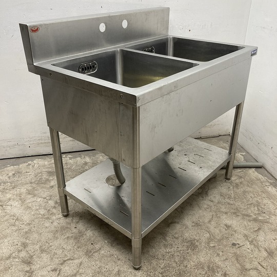 激安から高品質まで！業務用の中古2槽シンクの通販・販売なら
