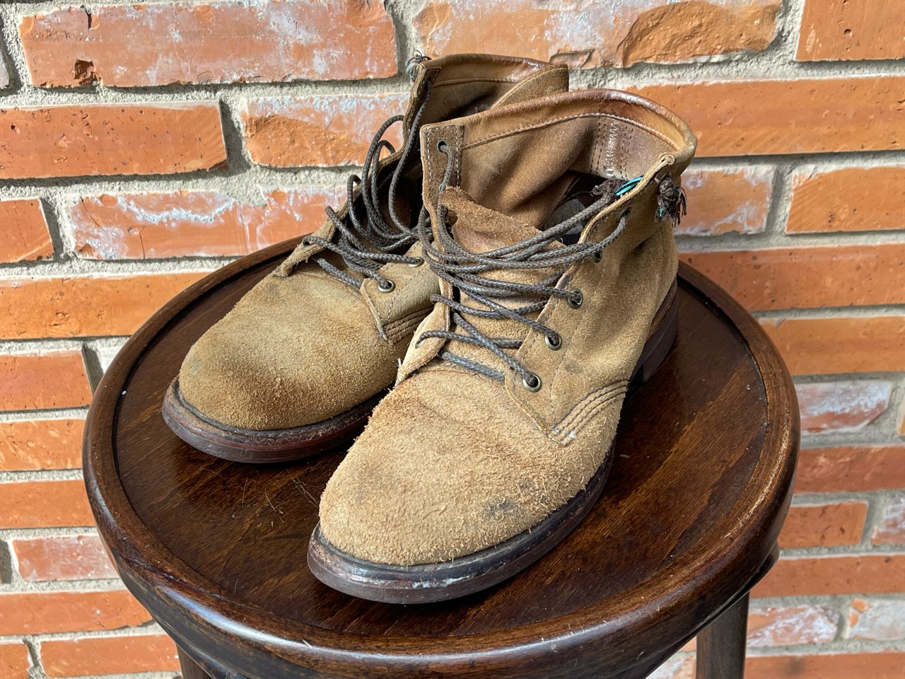 CHIPPEWA 】 チペワ プレーントゥブーツ オールソール(vibram#700