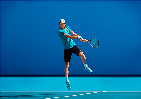 錦織 圭選手、ノバク・ジョコビッチ選手着用新型ウエア 1月13日（金