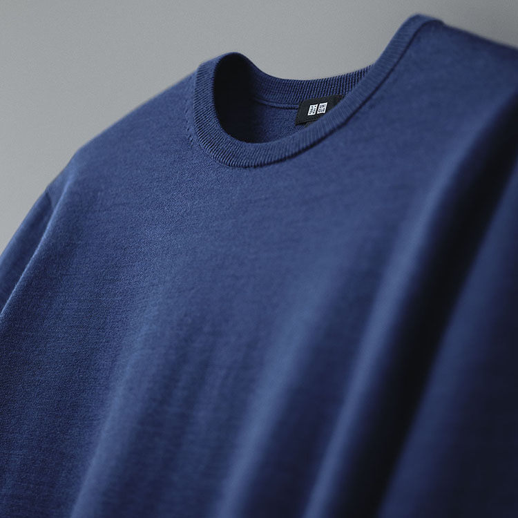 メリノクルーネックセーター｜UNIQLO Masterpiece 2026 Spring / Summer