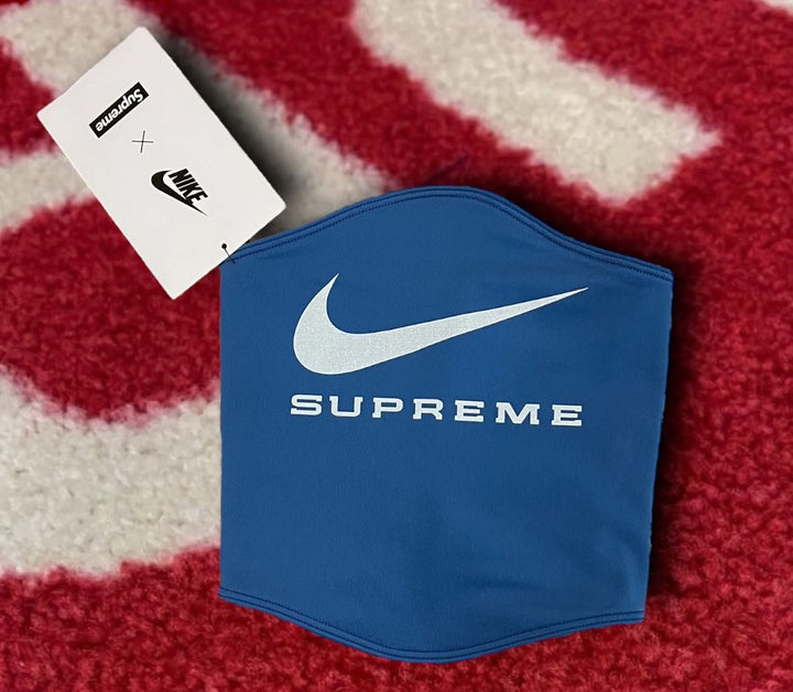 Supreme Nike Neck Warmer Blue SS21 – UniqueHype