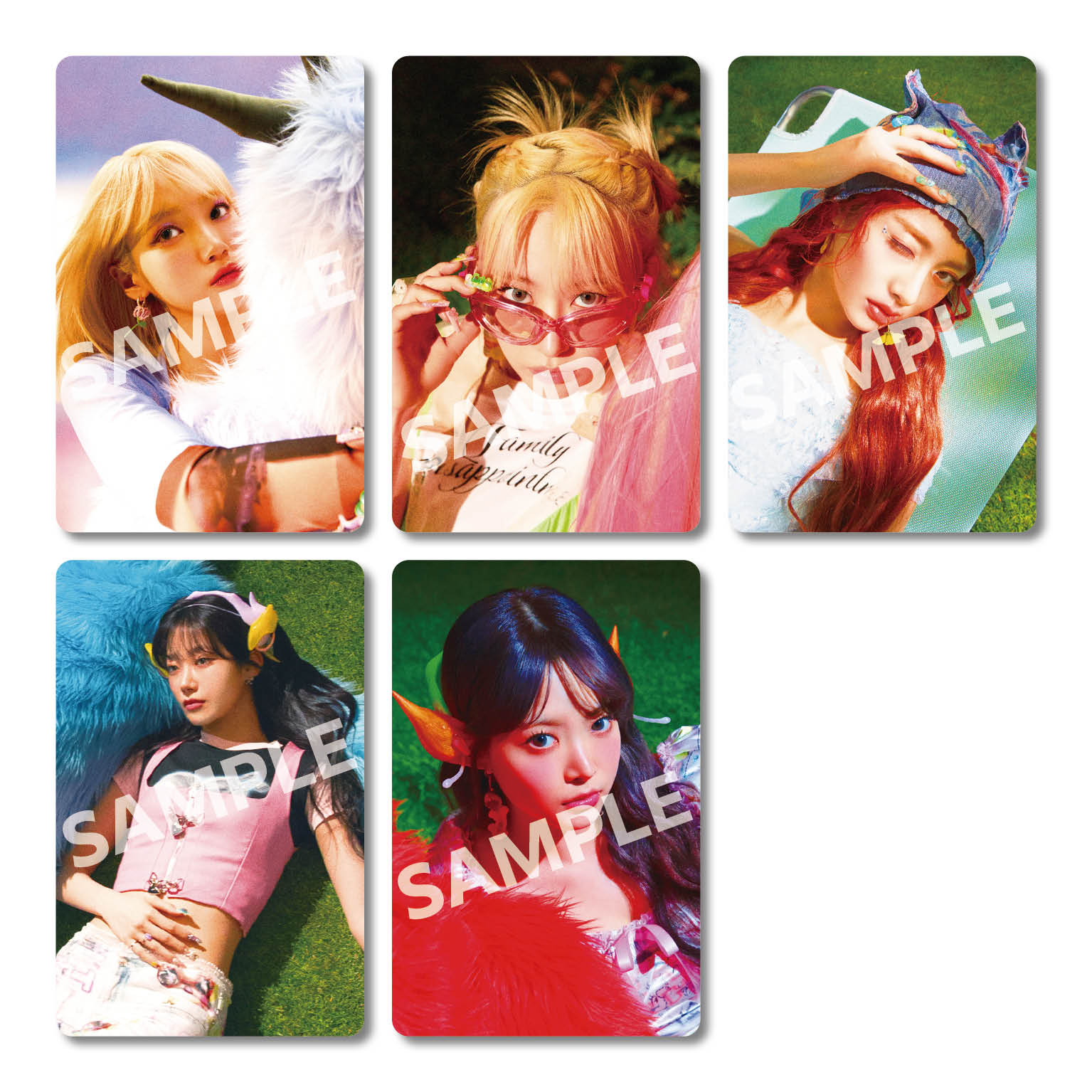 LE SSERAFIM 日本3rdシングル 'CRAZY' の店舗別CD購入特典絵柄公開