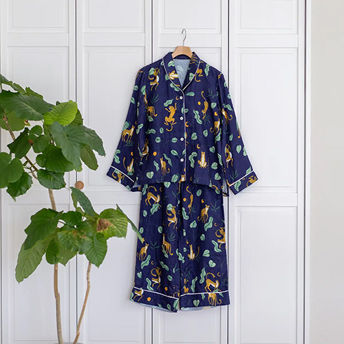 マシュマロガーゼ®快眠パジャマシリーズに2023FW新作登場！ - 内野株式