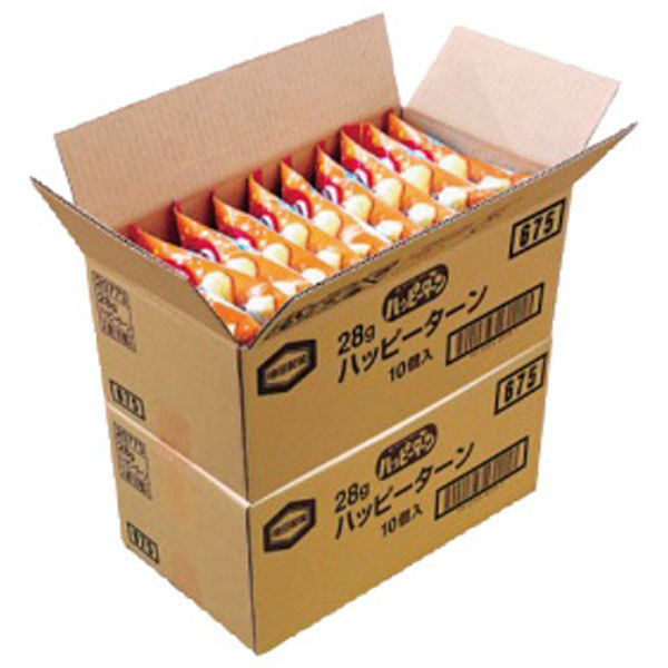 UCHIDASウチダス軽）ハッピーターン 小袋サイズ20袋入: 日用品