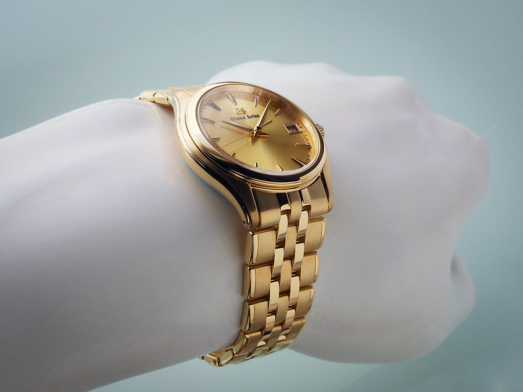 Grand Seiko＞SBGX218 /ヘリテージコレクション/K18イエローゴールド