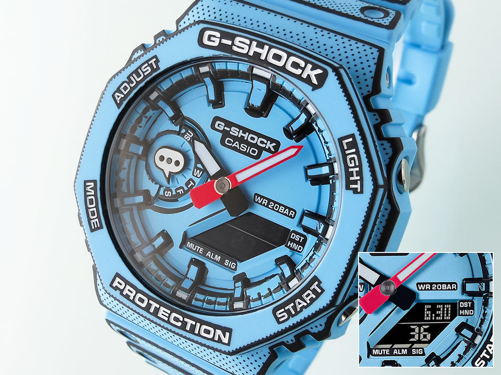 GA-2100MNG-2AJR/カシオ＜G-SHOCK＞2100 Series「MANGA THEME」 | 静岡