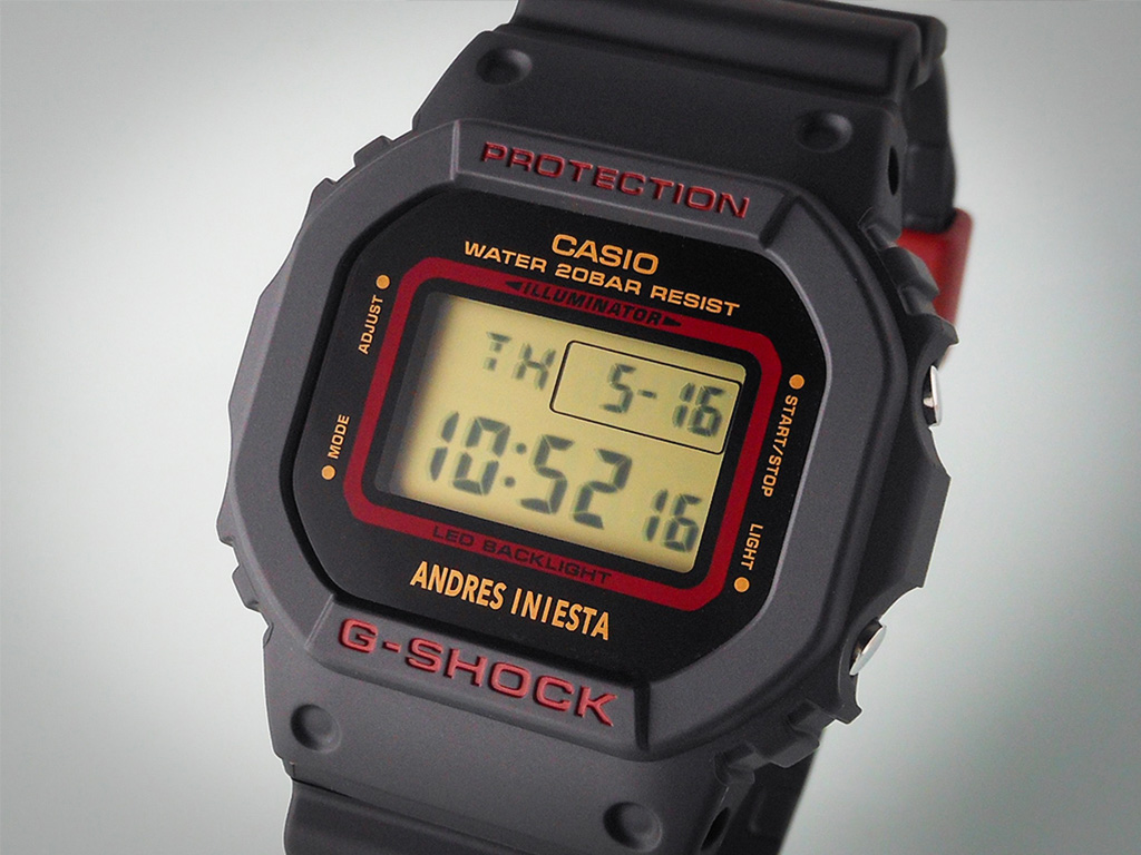 DW-5600AI-1JR/カシオ＜G-SHOCK＞イニエスタシグネチャーモデル | 静岡