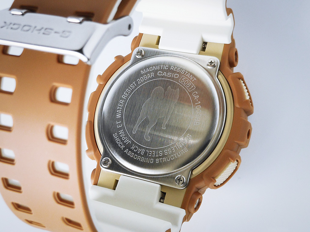 G-SHOCK＞GA-100SHB-5AJR /テーマ「柴犬」/Based on Siba-Inu | 静岡の