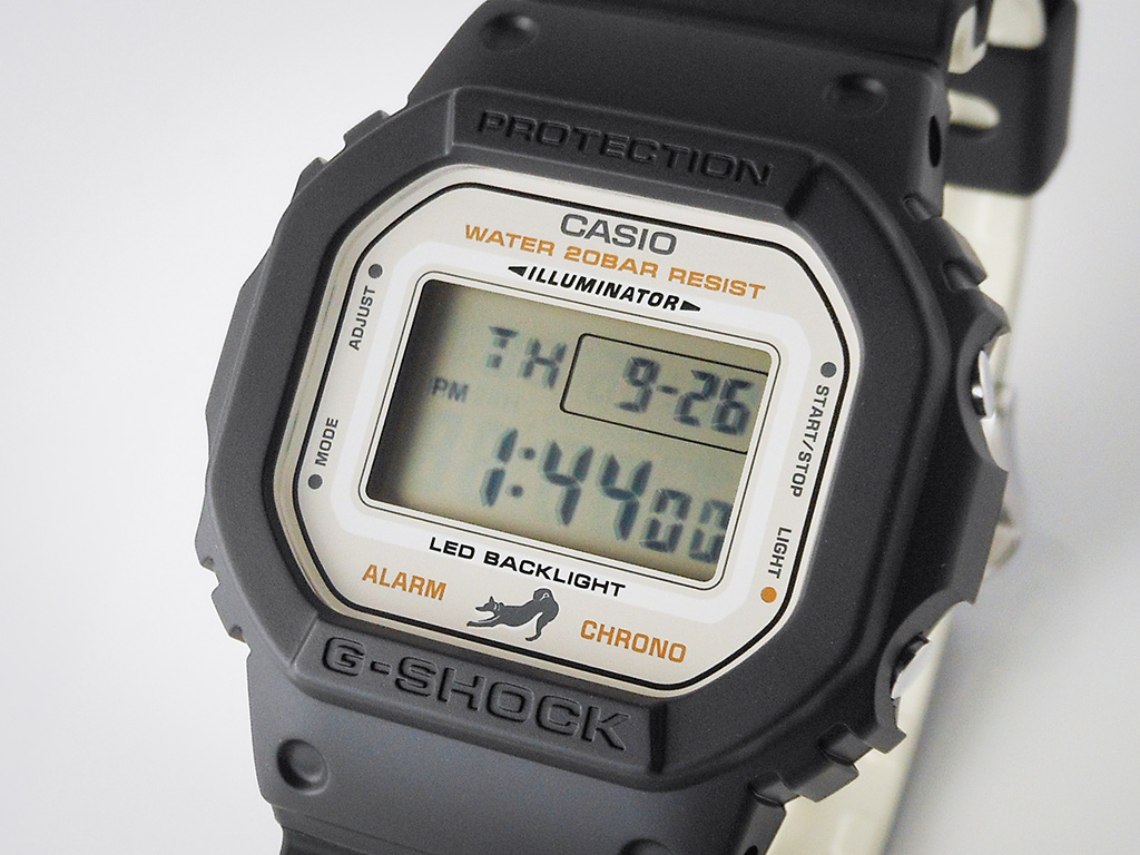G-SHOCK＞DW-5600SHB-1JR /テーマ「柴犬」/Based on Siba-Inu | 静岡の