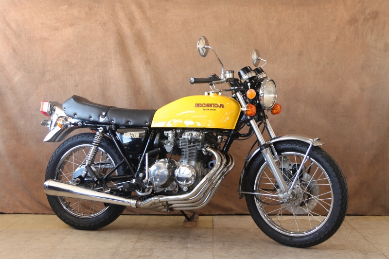 CB400Four 東京本社 国内398cc パラキートイエロー｜SOLD OUT｜旧車