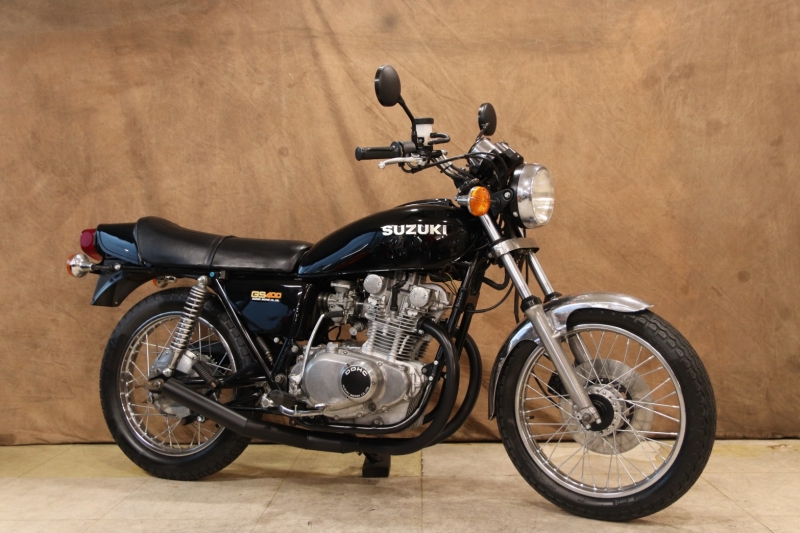 GS400 SOLID BLACK ｜SOLD OUT｜旧車・絶版バイクならウエマツ