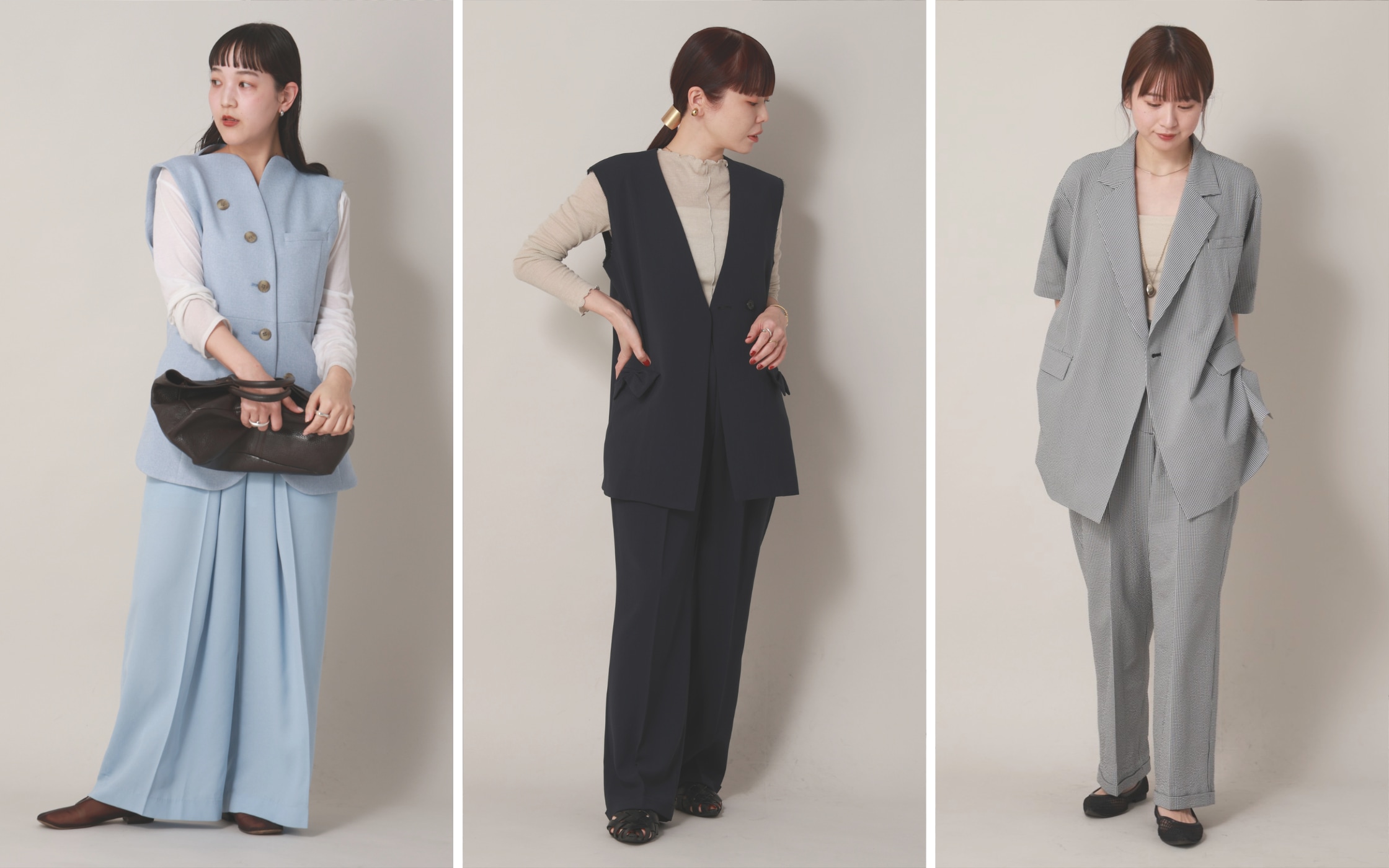 CIS.（シス）SPRING/SUMMER 2026｜スーツスクエア・WHITE×黒石奈央子