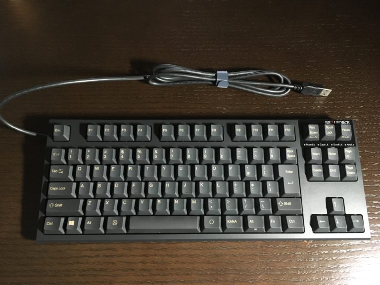 東プレのキーボード「REALFORCE」を買ってみた【レビュー】