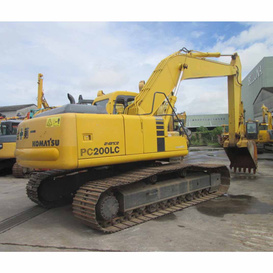 Used Komatsu PC200-6E Excavator - Used Excavators Supplier China