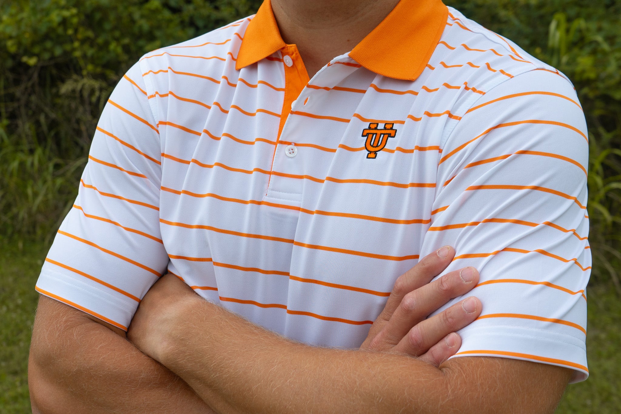 University of Tennessee Licensed Interlocking UT Classic Stripe