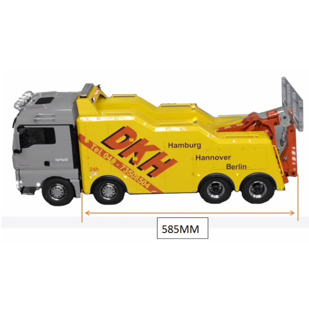 Metal Hydraulic Wrecker Rescue KIT for 1/14 Tamiya Rc Tractor