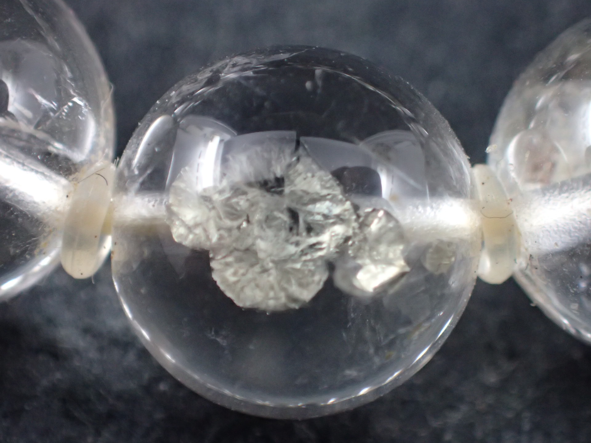 最高品質パイライトインクォーツ ブレスレット ブラジル産 ｜石の販売