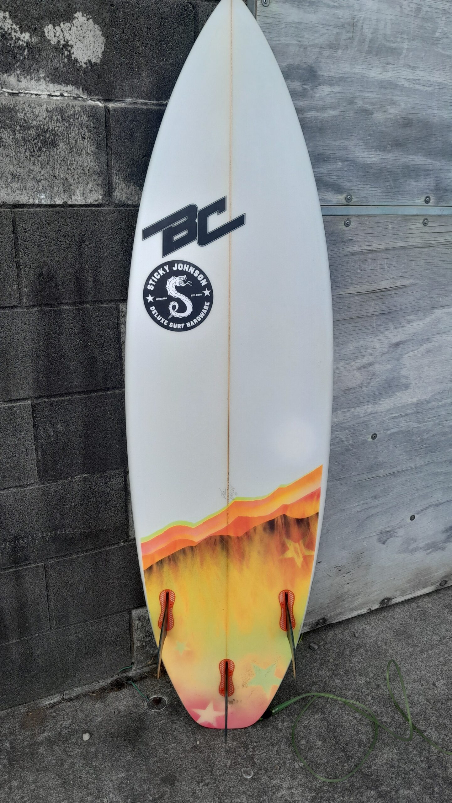 BC surfboards 5'7