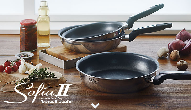 新品4点】ビタクラフト モンタナ 片手鍋 両手鍋 ソフィアⅡ フライパン