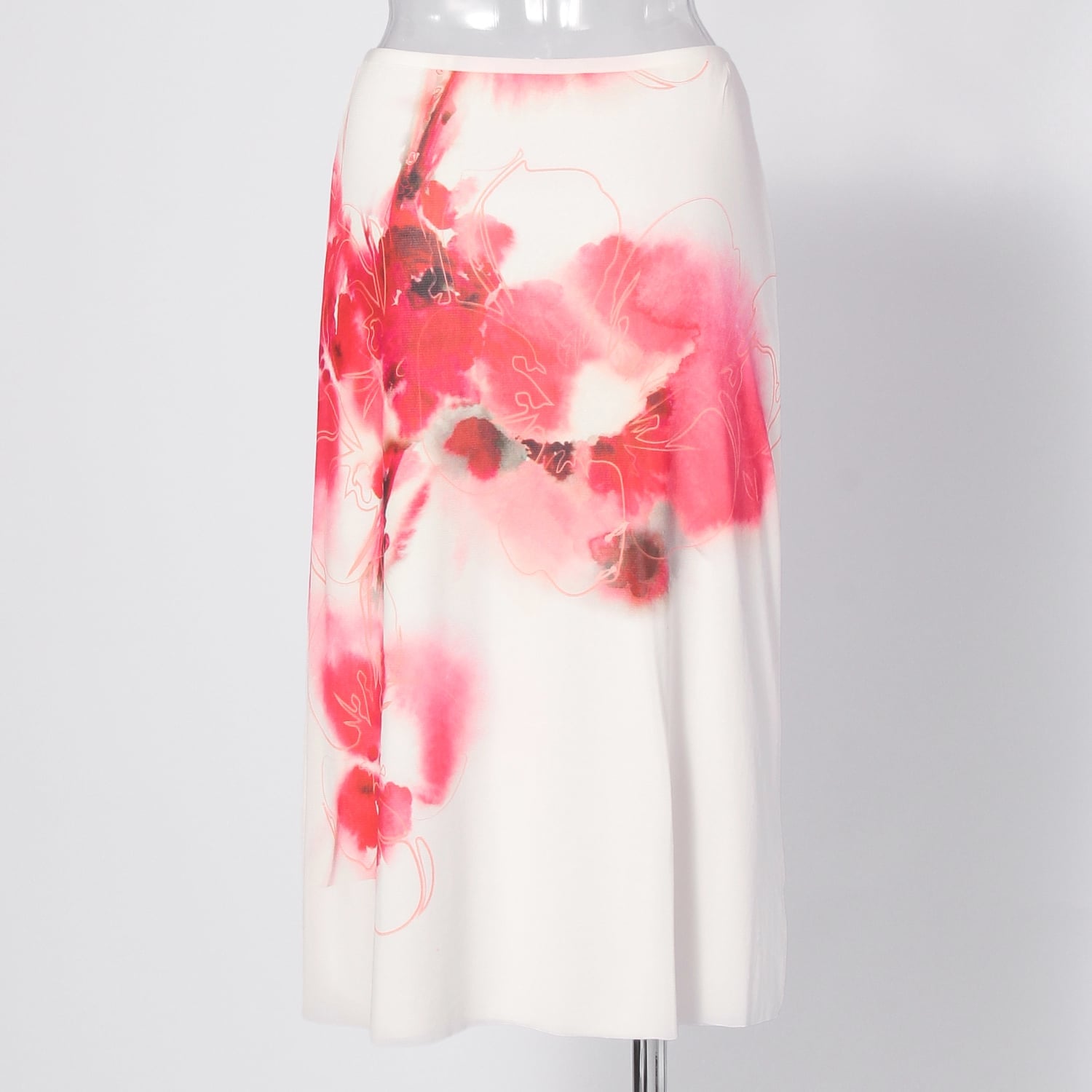 COMING SOON】Faded cherry blossom print net スカート｜VIVIENNE TAM