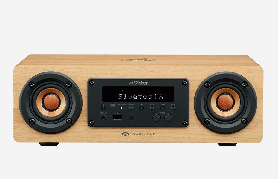 ビクター Victor コンポ CA-NXTC40 Bluetooth ブラック ワンセグ対応