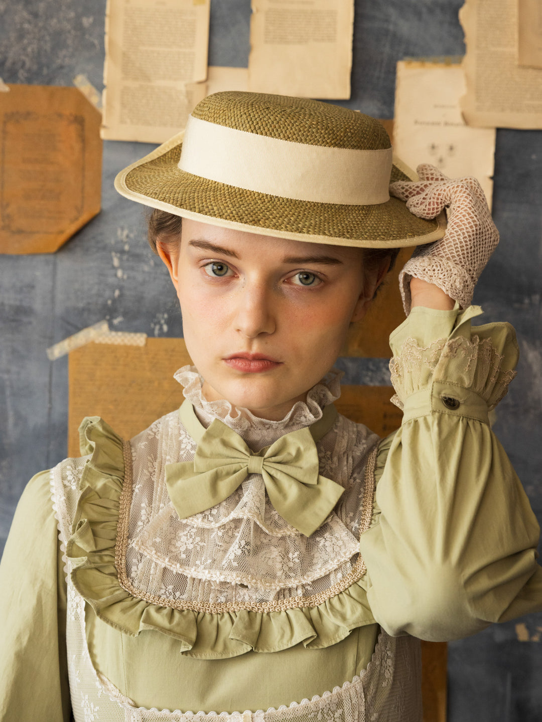 エレガントリボンストローキャノチェ - Victorian maiden - クラシカル