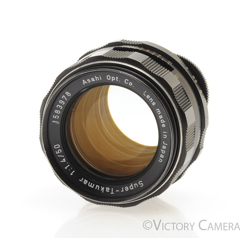 Pentax Super-Takumar 50mm f1.4 8 Element Thorium Prime Lens [EXC]