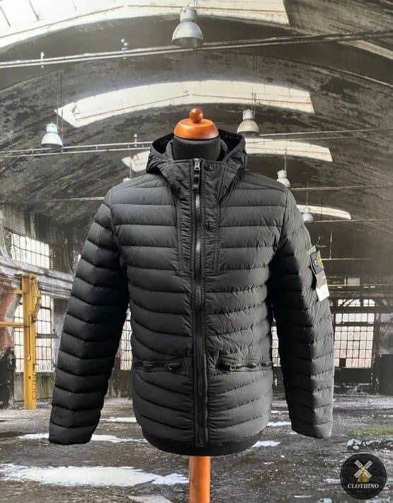 STONE ISLAND LOOM WOVEN DOWN CHAMBERS STRETCH NYLON TC - X Clothing