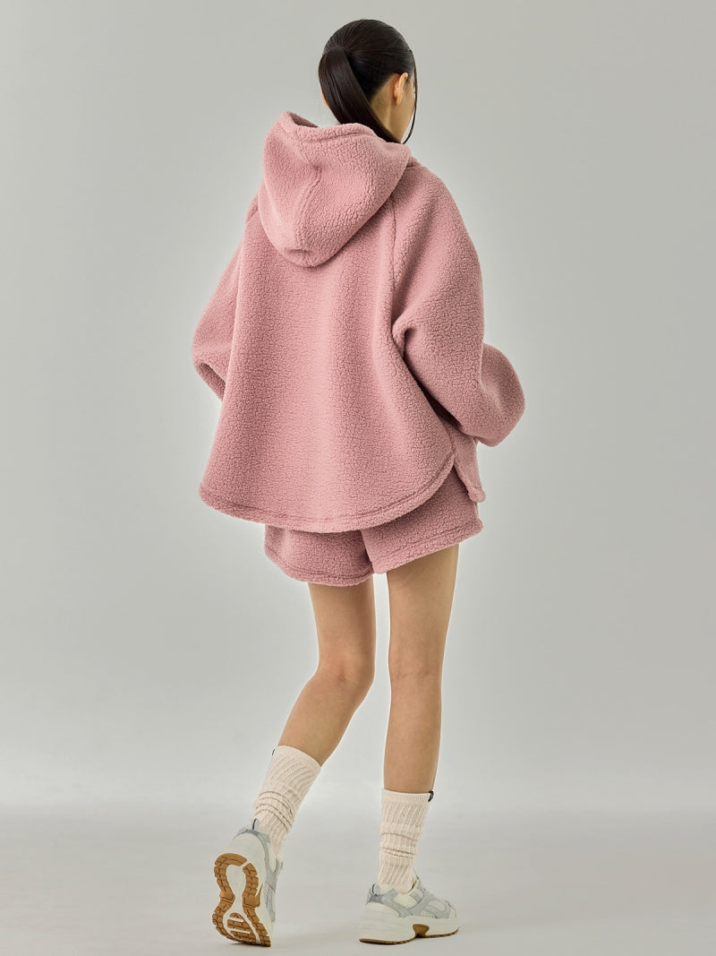 シェルパ オーバーフィット パーカー